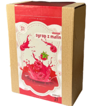 Syrop malina100 % naturalny z dodatkiem cukru. Syrop domowy, idealny do napojów i deserów. Działa rozgrzewająco i bakteriobójczo