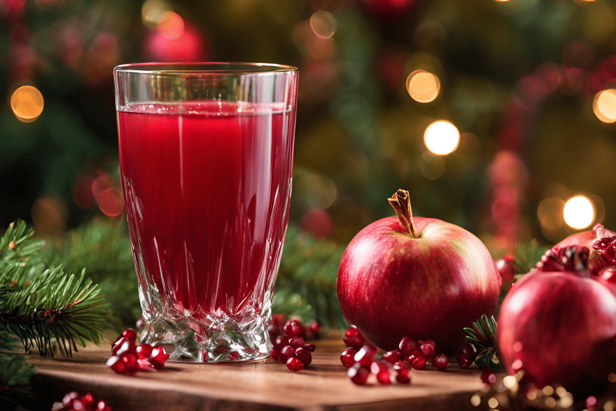 Sok tłoczony jabłko granat! Odkryj harmonijne połączenie słodyczy jabłek i wyrazistej nuty granatu!